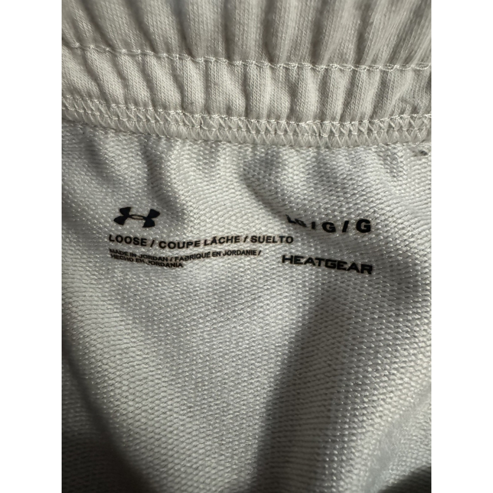 Under Armour Women Size L Gray The Rock Iron Paradise High Rise athletic Shorts - Picture 6 of 10